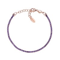 Bracciale Amen Donna Tennis in Argento Zircone BTRVI16 - BTRVI16